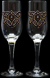 Pair of Champagne Flutes