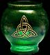 Candleholder in Celtic Eternity Knot design