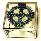 Mirror Box in Winged Heart Celtic Cross design