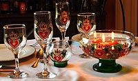 Photograph showing The Claddagh products