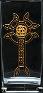 Vase in Eternity Cross design