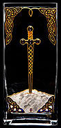 Vase in Excalibur design