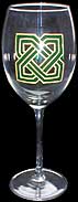 Goblet in King Solomon's Knot design