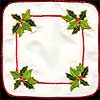 Pair of Coasters in Celtic Christmas design