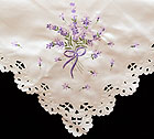 Table Cloth in English Lavender design