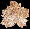 Pair of Coasters in Autumn Leaves design