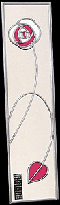 Pink Slimline Mirror
