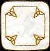 Pair of Coasters in Celtic Trinity Knot design