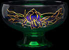 Bowl in Iris Nouveau design