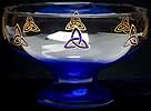 Large Bowl in Celtic Trinity Knot design