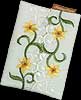 Pocket Tissue Cover in Daffodils Design