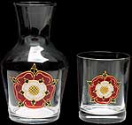 Water Set in Medieval Tudor Rose design